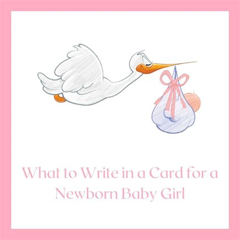What to Write in a Card for a Newborn Baby Girl - Holidappy