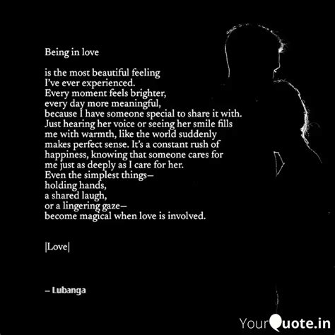 Being in love is the mo... | Quotes & Writings by Adier Palmer | YourQuote