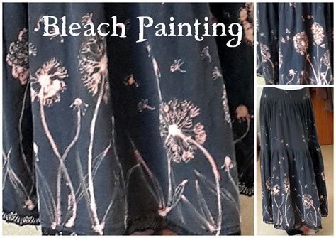 Creative Crafts ~ Bleach Painting | Bleaching clothes, Bleach shirt diy ...