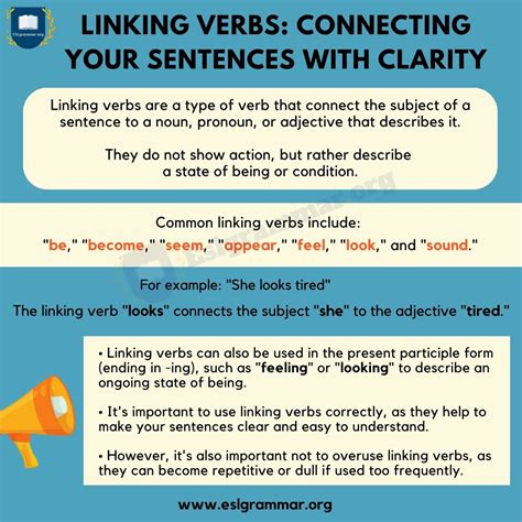 Ex Of Linking Verbs