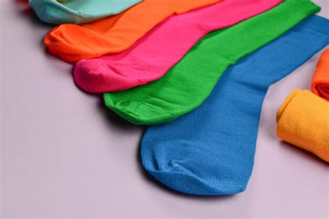 Colorful collection of cotton socks | Premium Photo