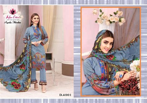 Nafisa Cotton Ayesha Ibhrahim Cotton Collection Vol 4 Catalog Karachi ...