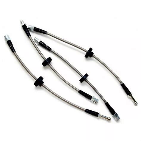 Tundra Braided Stainless Steel Brake Line Kit; Front and Rear (07-18 Tundra) - Free Shipping