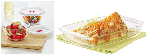 Buy Borosil Glass Baking Dish, 2.2L, Transparent & Borosil Glass Mixing ...