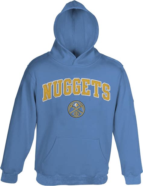 Amazon.com : NBA Denver Nuggets Boy's Block Logo Hooded Fleece ...