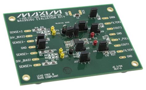 MAX9926UEVKIT+: VR Sensor Interface, 4.5 ~ 5.5V in