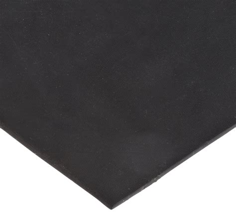 Small Parts EPDM Sheet, Black, 0.093" Thick, 4" Width, 36" Length, 60A ...