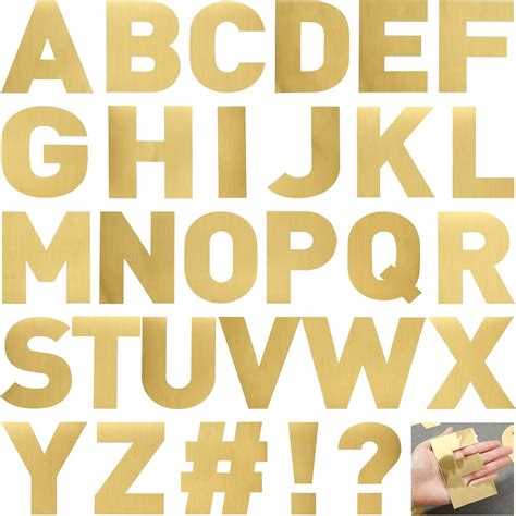 Amazon.com: Panelee 145 Pieces 20 Sheets Large Letter Stickers 4 Inch ...