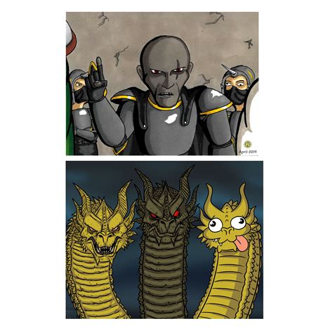 Three Headed Dragon - Resemblance | Know Your Meme