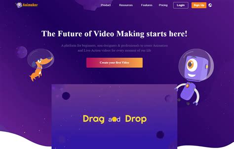 Animaker Features 的图像结果