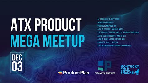 ATX Product Mega Meetup, Industry, Austin, 3 December 2024 | AllEvents