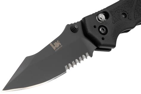 Heckler & Koch Exemplar 54150 Black Serrated, pocket knife ...