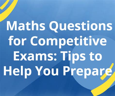 Maths Competitive Questions 的图像结果