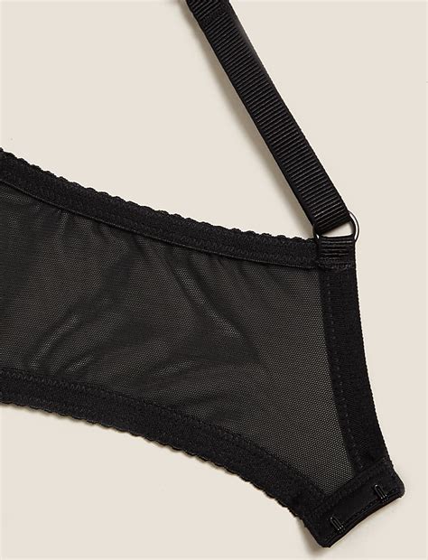 Buy Lace Trim Underwired Balcony Bra A-E at Marks & Spencer