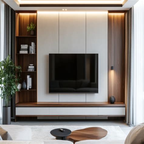 TV Unit Designs: 632+ Latest TV Cabinets, TV Stand Designs in India 2025