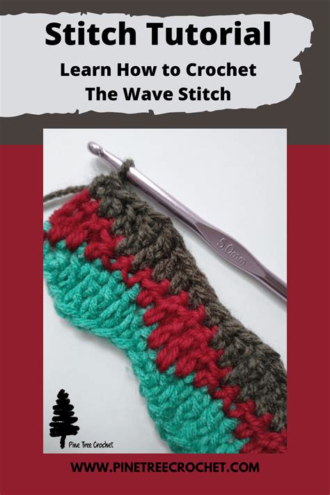 Image result for Crochet Wave Stitch Pattern