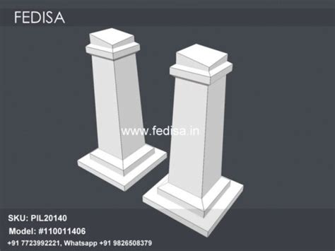 Cantilever Column Design Example Square Pillar Tiles Design Home Pillar ...