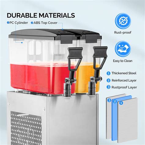 ROVSUN 5.2 Gal/20L Commercial Beverage Dispenser, India | Ubuy