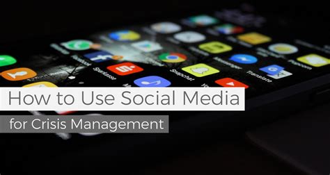 How to Use Social Media for Crisis Management - Spark Growth