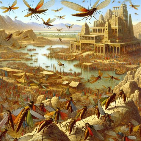 Exodus 10:1-20 Artwork | Bible Art