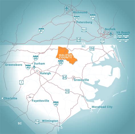 Halifax County, NC Area Maps - Halifax County Economic Development ...