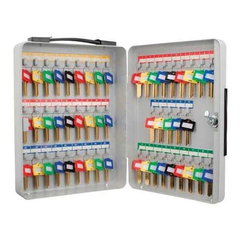 Barska Key Cabinet, 50 Capacity, 12-1/2" H CB12948 | Zoro