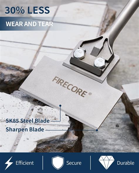 Snapklik.com : SDS Max Floor Scraper, 6 Inch By 12 Inch Heavy Duty ...