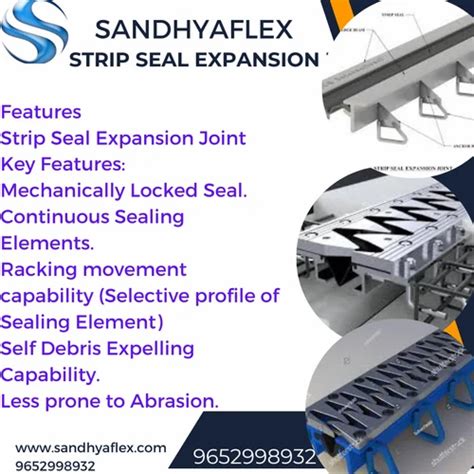 Slab Seal Expansion Joint for Bridge - Sandhyaflex Slab Seal Expansion ...