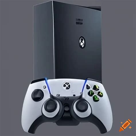 Ps5 and xbox series x hybrid gaming console on Craiyon