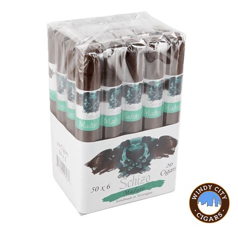 Asylum Schizo Maduro Cigars (50 X 6) - Box of 20 |Windy City Cigars