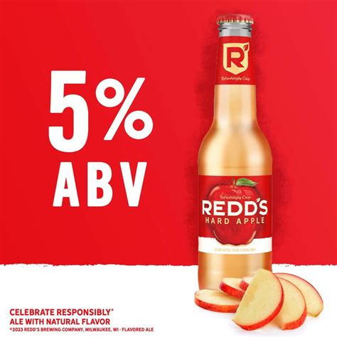 Redd's Hard Apple Ale Beer (12 fl oz) Delivery or Pickup Near Me ...