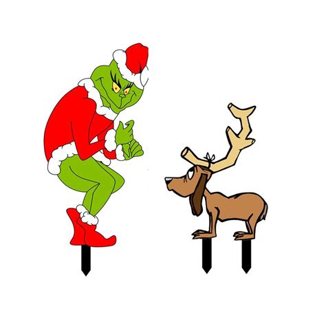 Free Grinch Stealing Christmas Lights Clipart, Download Free Grinch ...