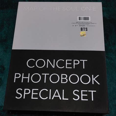 Map of the Soul MOTS ON:E Concept Photobook Special Set (complete inclusions, Clue Ver. Jin PC ...