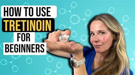 How to Apply Tretinoin, According to Dermatologists Vector Art