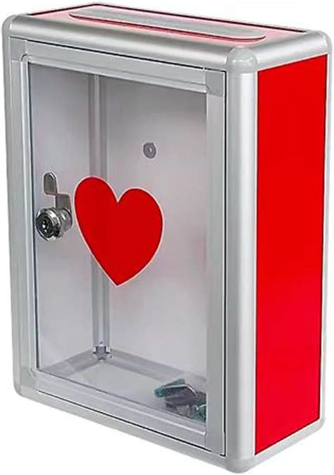 WANLIAN Desktop acrylic donation ballot box for fundraising India | Ubuy