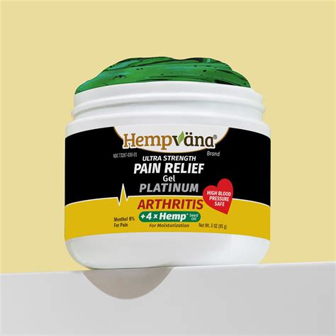 Platinum Arthritis Pain Relief Gel – Hempvana