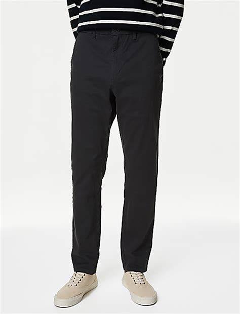 Buy Regular Fit Stretch Chino at Marks & Spencer