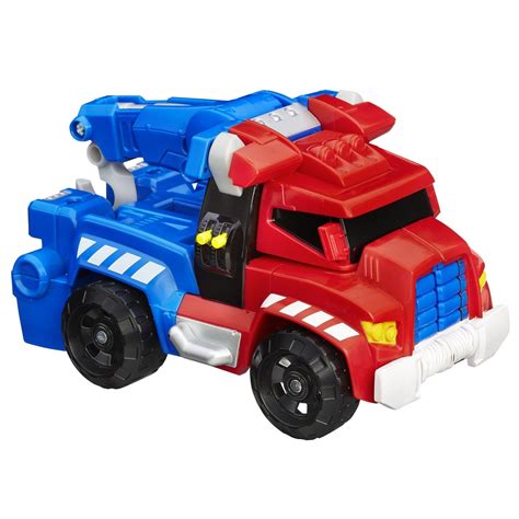 Transformers Rescue Bots Optimus Prime Tow Truck Figure - Transformers ...