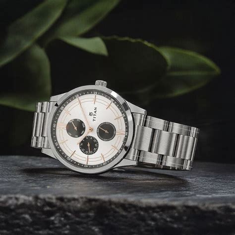 Buy Online Titan Workwear White Dial Quartz Multifunction Stainless ...