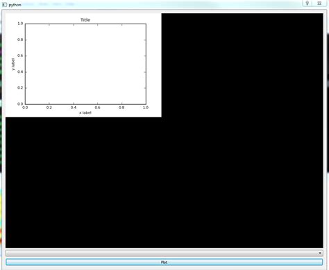 Image result for PyQt and Matplotlib Widget Selction