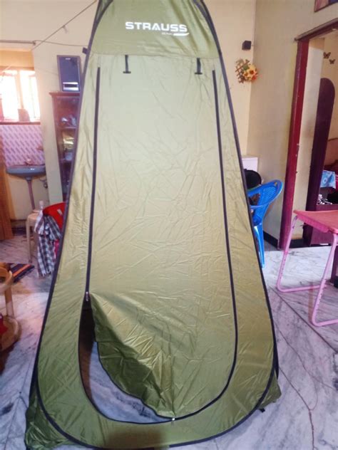 STRAUSS Polyester Portable Pop Up Cloth Changing Tent Or Toilet Tent ...