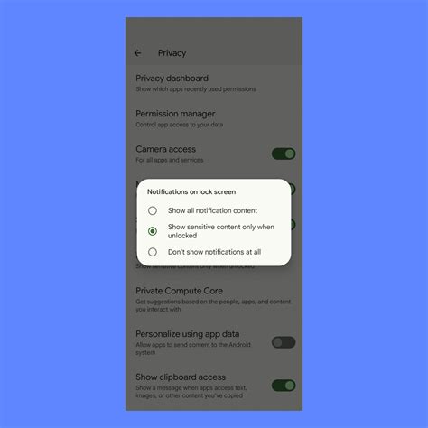 Android Turn This Off Setting Privacy 的图像结果