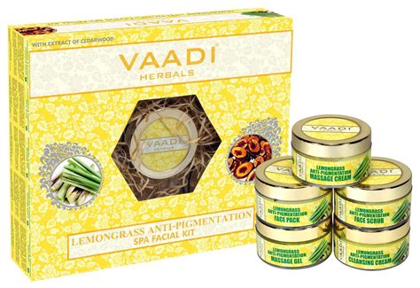 Vaadi Herbals Lemongrass Anti Pigmentation Spa Facial Kit With ...