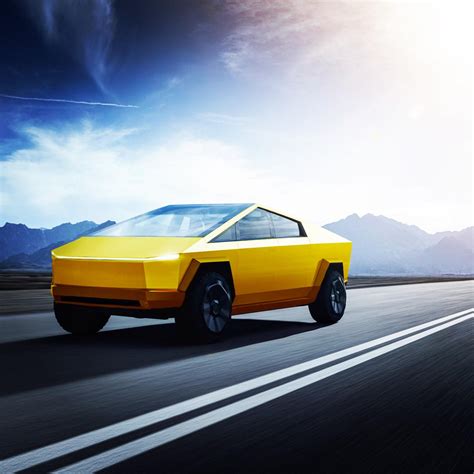 What do you guys think of CT in yellow? : cybertruck