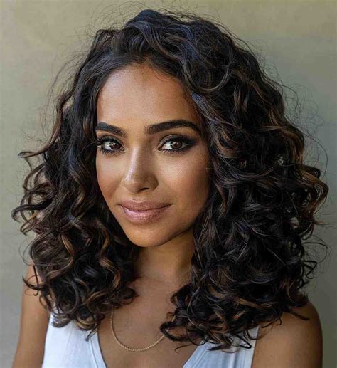 Black Curly Hair Highlights