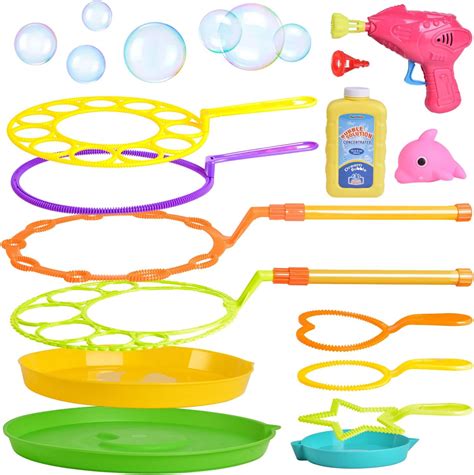 Giant Bubble Wands Set with Solutions and Tray Nepal | Ubuy