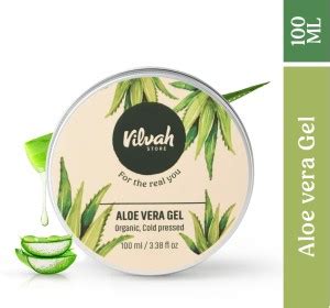 Vilvah Store Vilvah Aloe Vera Gel with Vitamin E and No Paraben - Price ...