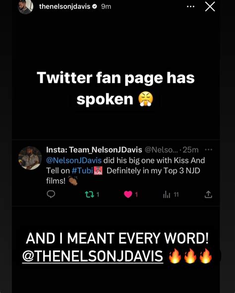 Fanpage for Nelson J. Davis (@nelsonjdavisfan_) • Instagram photos and ...