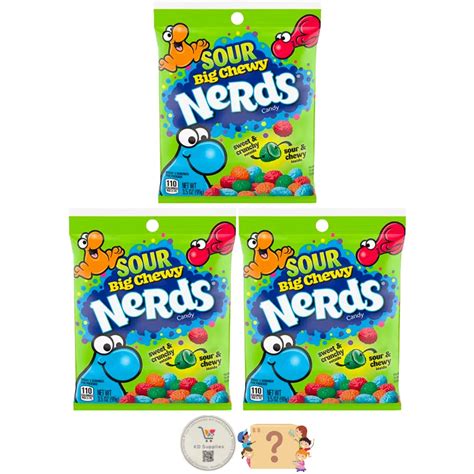 Buy Nerds Big Chewy Candy, Crunchy Shell & Soft Chewy Inside, 6 oz Peg ...