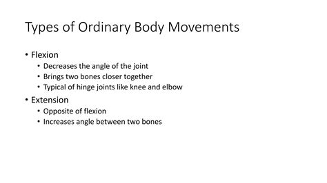 Image result for Flowchart of Body Movement